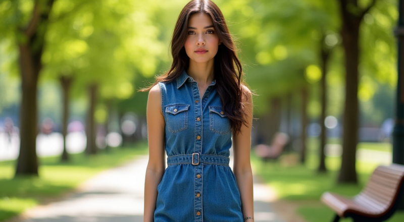 rebarcamp.com | Rochii din denim: cum să le stilizezi pentru un look casual